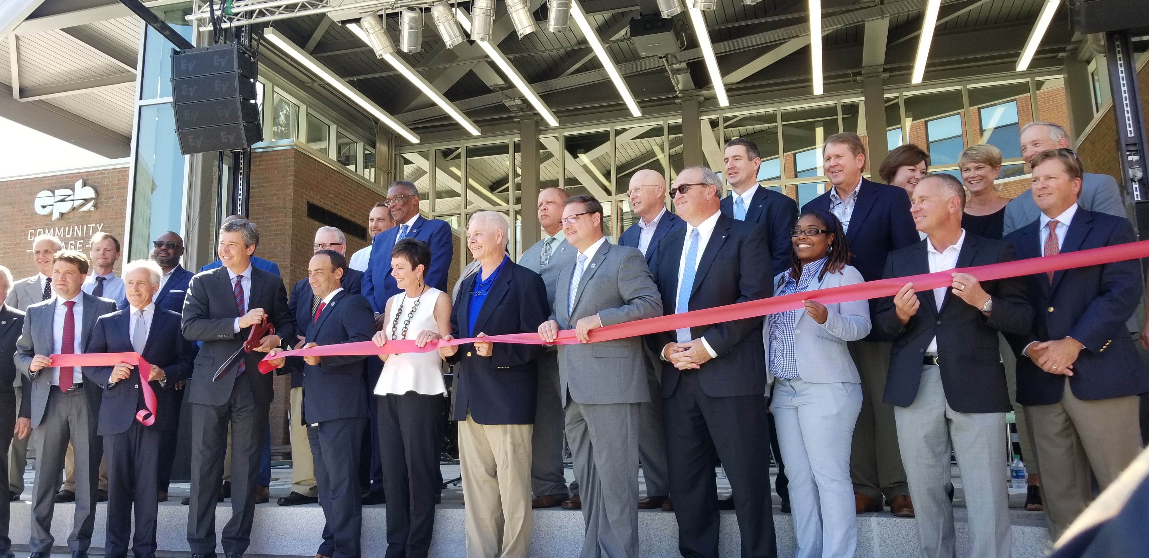 Miller Park Community Partners Participate in Ribbon Cutting for Miller Park Re-Opening Celebration