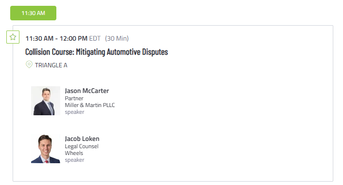 AIS-4.9.25-Agenda-MitigatingAutomotiveDisputes-JasonMcCarter-JacobLoken