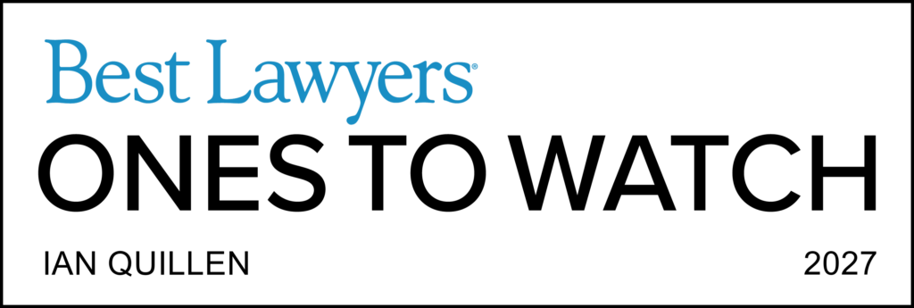 Best Lawyers Ones to Watch Ian Quillen Litigation Chattanooga Attorney